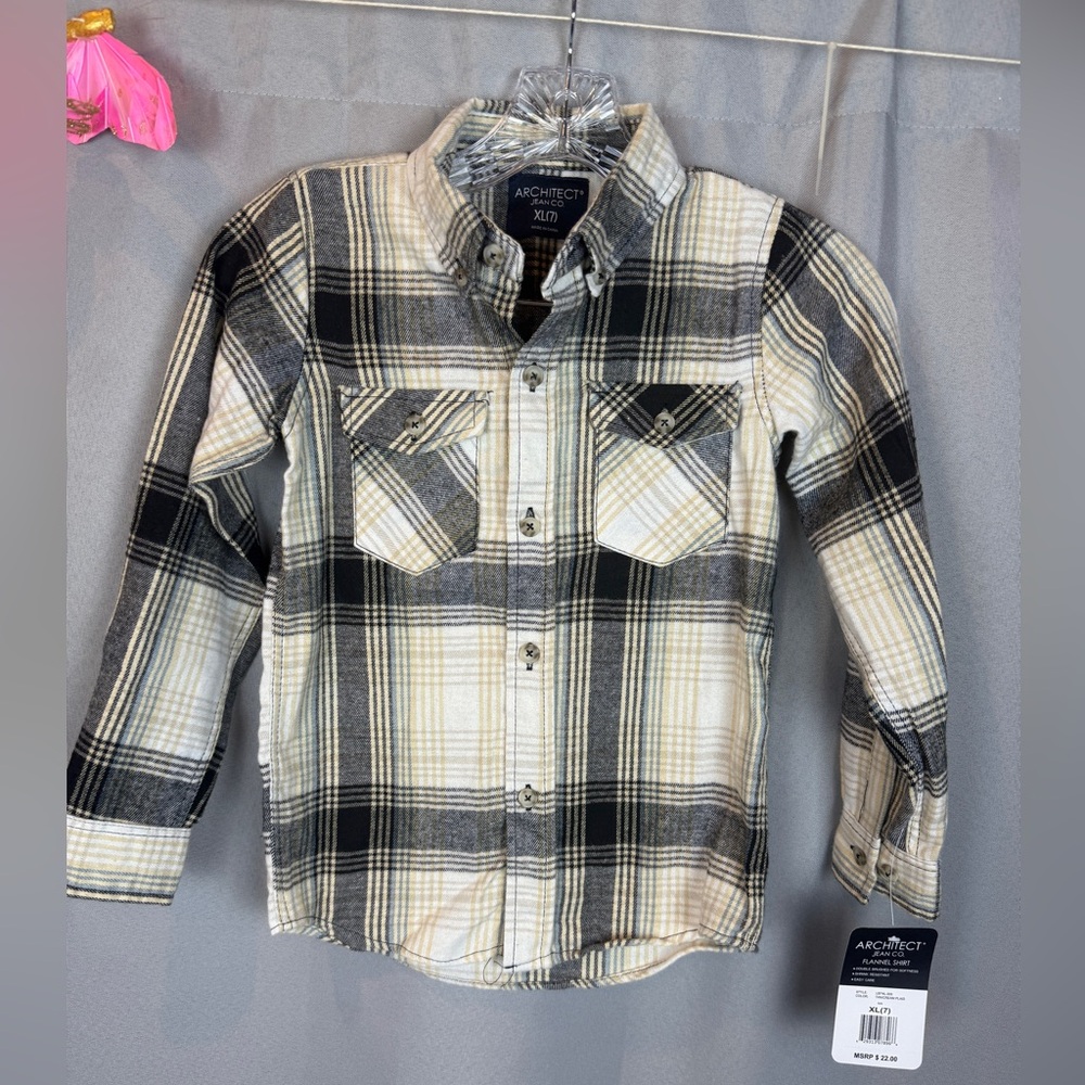 Architect Jean Co. Flannel Shirt- Size XL (7)